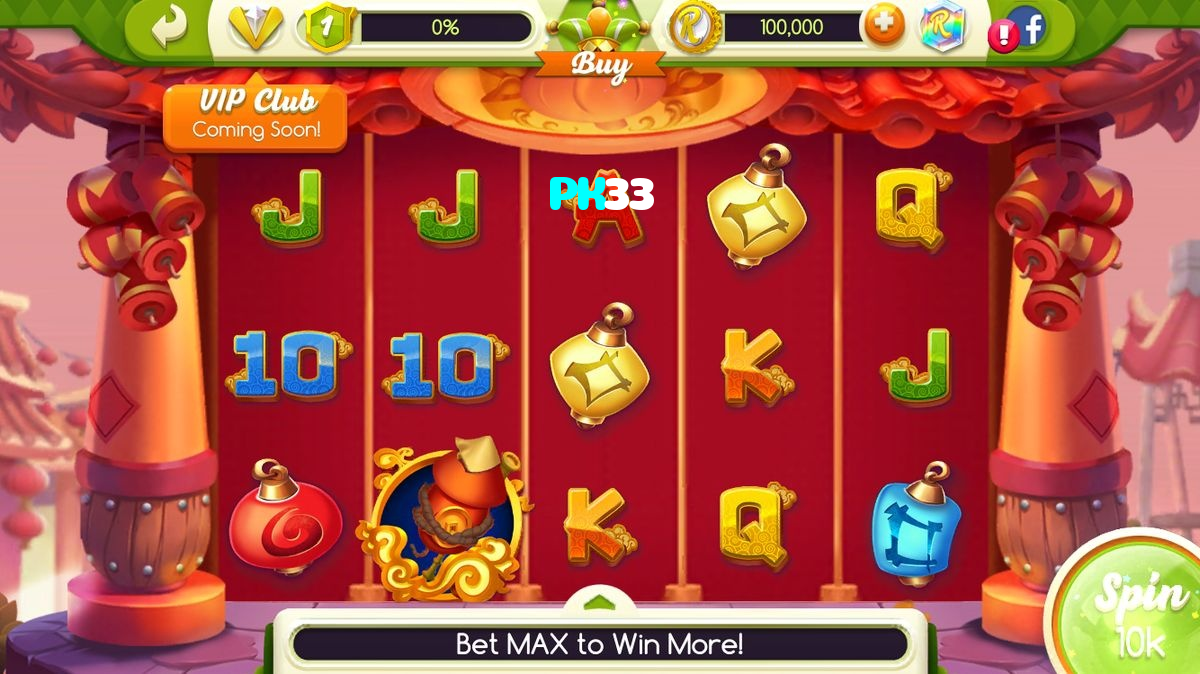 PK33 casino presented on mobile device in Pakistan with slots and live games